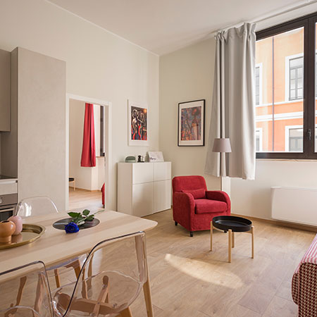 Chambre lumineuse et apaisante